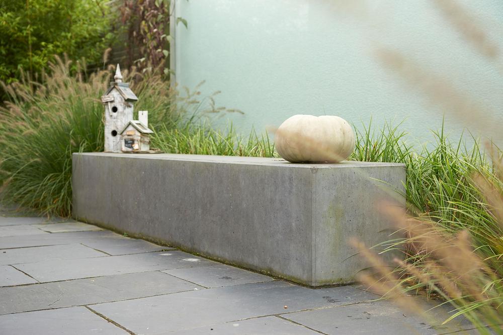 Blok siedziska z trzcinami