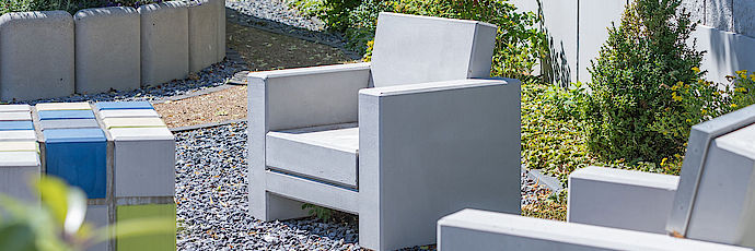 Beton Sessel