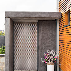 Eingangsbereich aus Beton Eingangsbereich aus Beton