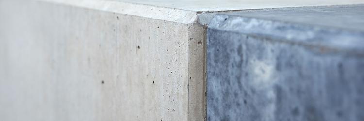 Szczegół złącza betonowego